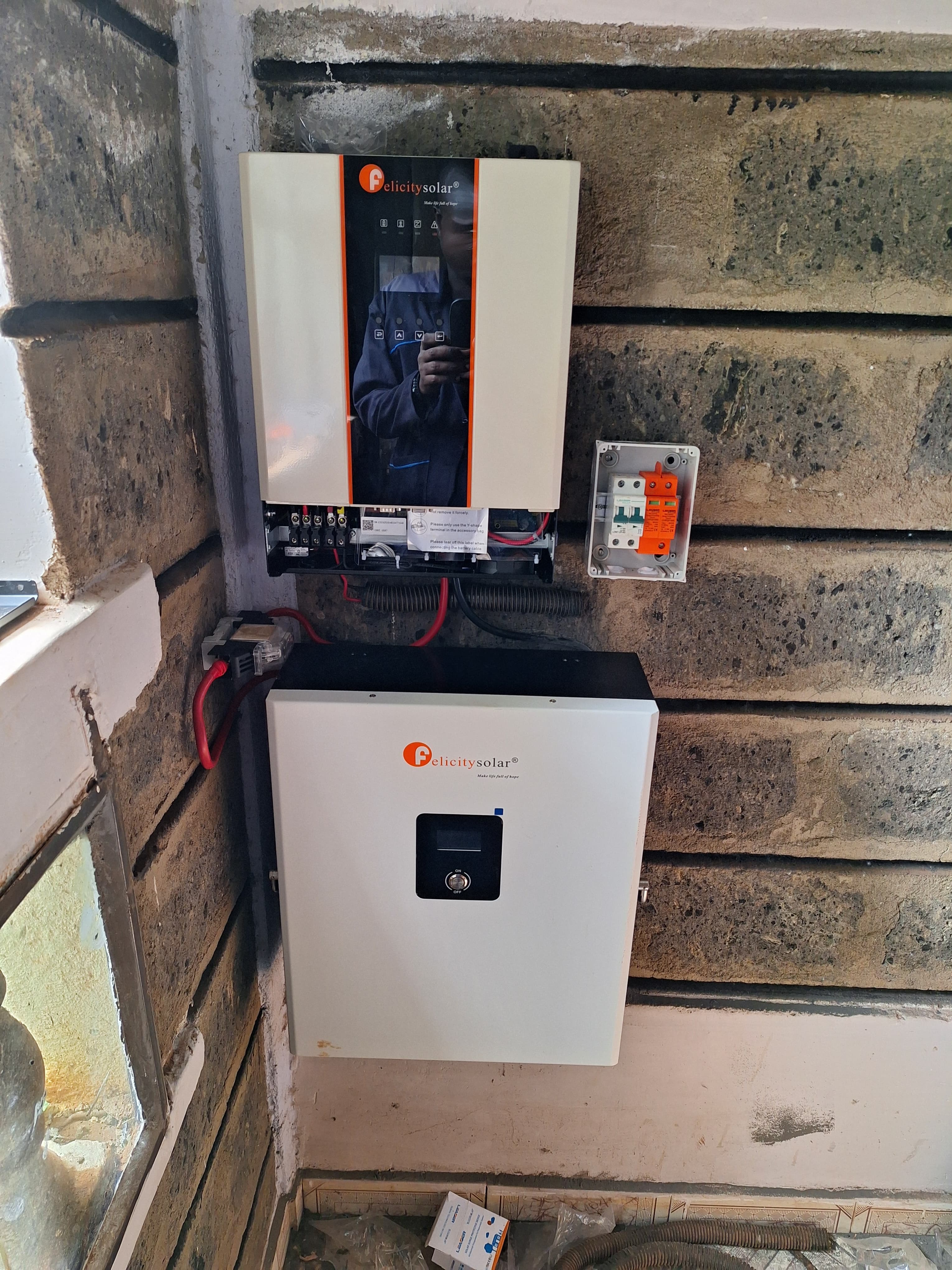 Solar Water Heating — Naivasha Lodge